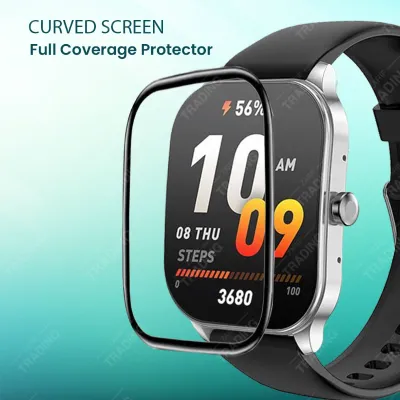 Amazfit Pop 3S Full Coverage Plastic Screen Protector